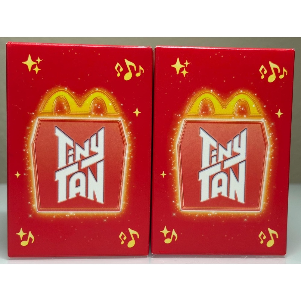 McDonald's‎ TinyTAN x BTS Happy Meal Toy #8, #10 Bundle RM and SUGA